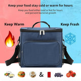 Insulated Lunch Bags Thermal Lunch Tote for Food Storage and Freshness