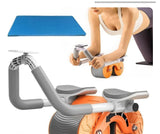 Intelligent Belly Trimmer Wheel Auto Rebound Ab Roller for Flat Tummy & Core Strength.