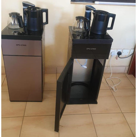 Ipcone Bottom Load Water Dispenser Hot & Cold Smart Dispenser in Black or Champagne