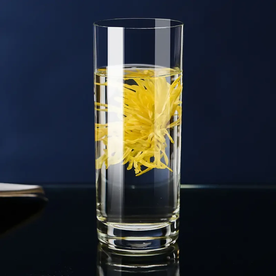 Islande Highball Glass Set of 6pcs Scratch Resistant Glassware for Everyday and Commercial Use Drinkware Sets
