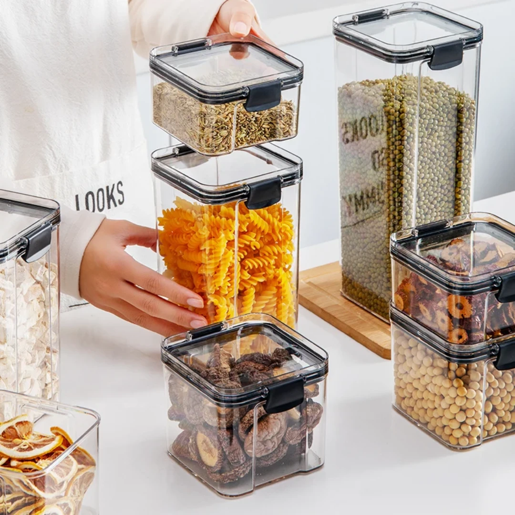 Kenstar Acrylic Smart Store Set Kitchen Accessories Storage & Organization