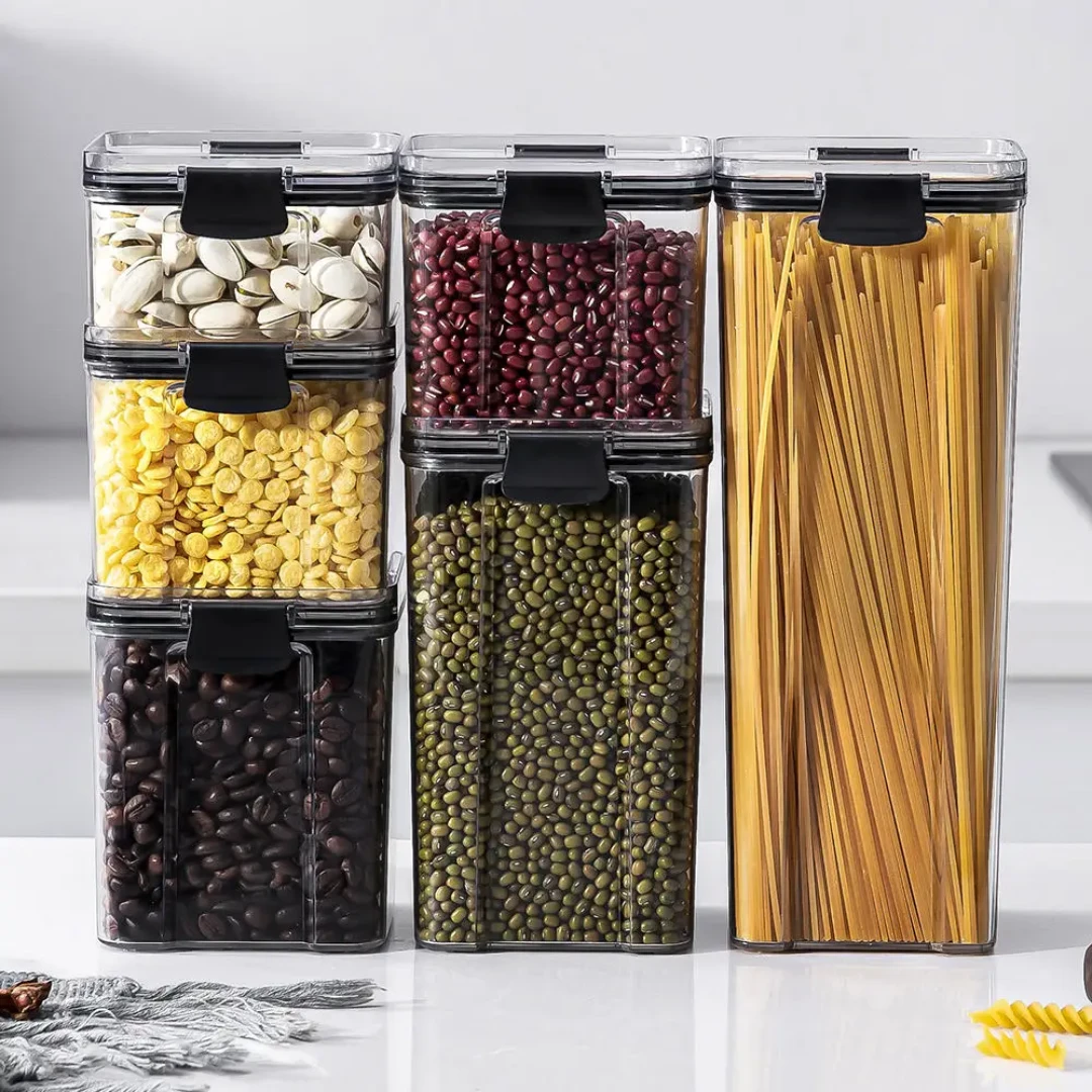 Kenstar Acrylic Smart Store Set Kitchen Accessories Storage & Organization