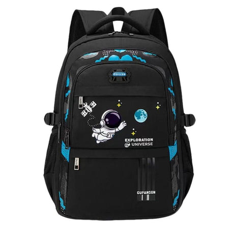 Kids Astronaut Fashion School Bag Large Waterproof Backpack