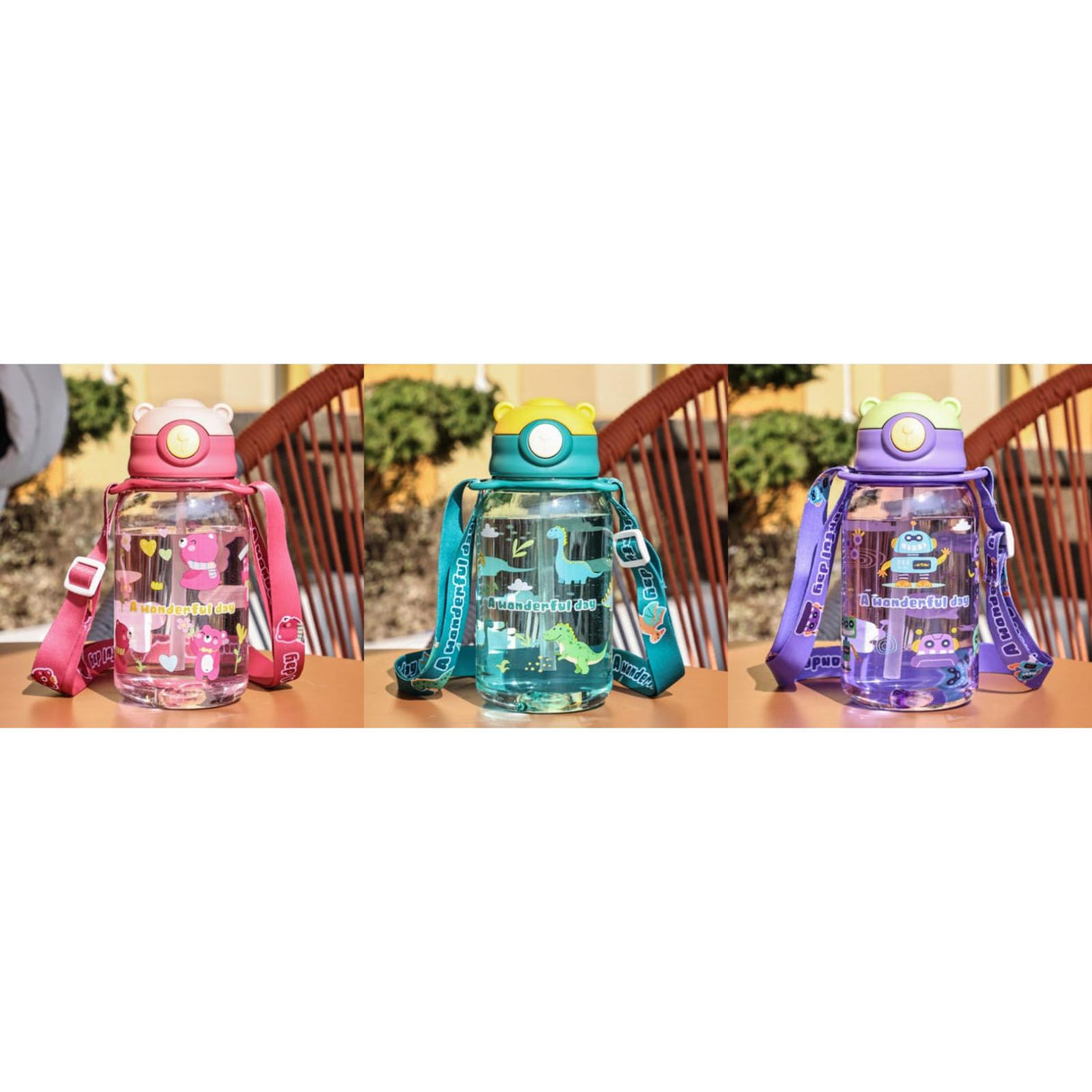 Kids Water Bottles 650ml Capacity