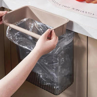 Kitchen Cabinet Door Under Sink Holder Space Saving Organizer for Cleaning Supplies, Trash Bags, and More Storage Bins Household Storage Containers