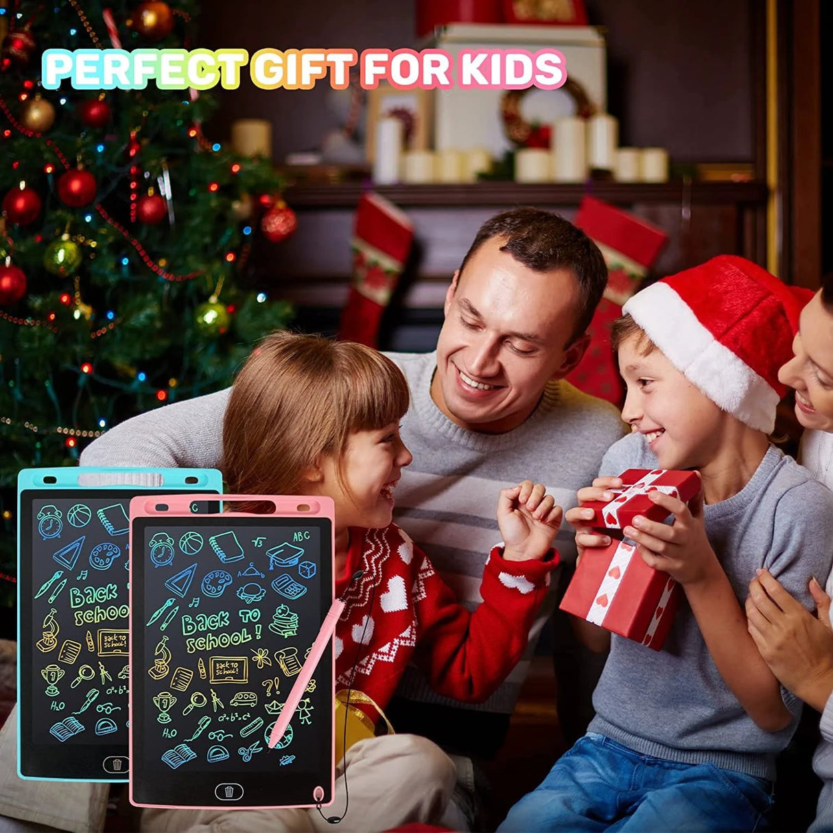 LCD Kids Smart Writing & Drawing Board Tablet | 8.5 Inches | Available in Green, Black, Blue | Ideal for Learning and Creativity Toys & Learning Activities Educational Toys