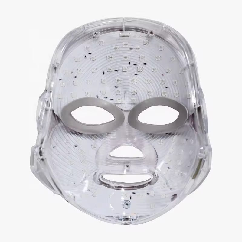 LED Light Therapy Facial Mask – Rechargeable Phototherapy Skin Care Device (24×19 cm)