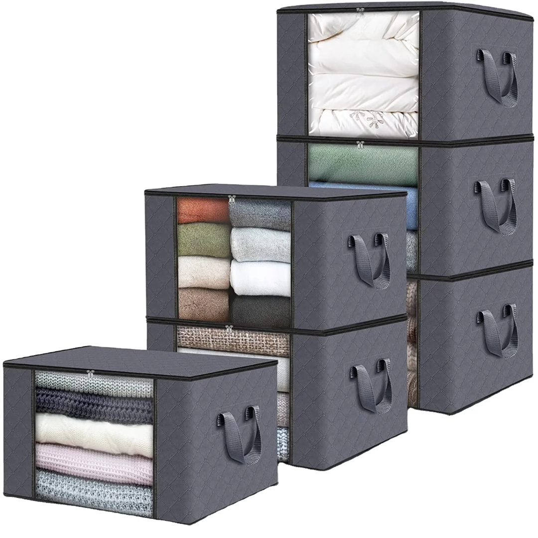 Large Capacity Clothes & Duvet Storage Bag Organizer