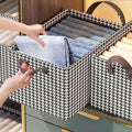 Large Capacity Double Steel Frame Fabric Wardrobe Drawer Closets Clothes Organizer| Pants Jeans Underwear Socks T-Shirts | Office Living Room Bedroom 20 x 28 x 47 cm Closet Organizers Closet Organizers