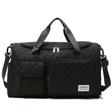 Large Capacity Duffle Tote Travel Bag with Crossbody Strap for Weekend, Gym, and Overnight Use