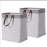 Large Capacity Fabric Laundry Basket with Handles