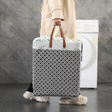 Large Capacity Fabric Laundry Basket with Handles