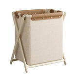 Large Capacity Laundry & Storage Basket – Beige | Foldable Clothes Organizer Hamper