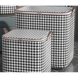 Large Capacity Quilt Duvet Closet Organizer Set of 3pcs Space Saving Storage Bags