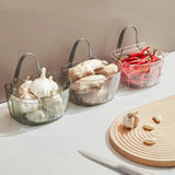 Large Capacity Wall Mounted Storage Basket for Kitchen and Bathroom