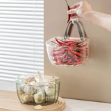Large Capacity Wall Mounted Storage Basket for Kitchen and Bathroom