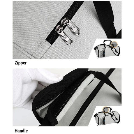 Large Duffle Bag with Shoe Compartment Stylish & Practical Travel Companion