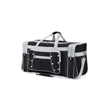 Large Durable Polyester Travel Duffel Bag with Multiple Compartments| For Organized Packing| Adjustable Straps Packing Organizers| 26” x 14” x 12.4” Packing Organizers Duffel Bags