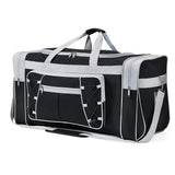 Large Durable Polyester Travel Duffel Bag with Multiple Compartments| For Organized Packing| Adjustable Straps Packing Organizers| 26” x 14” x 12.4” Packing Organizers Duffel Bags