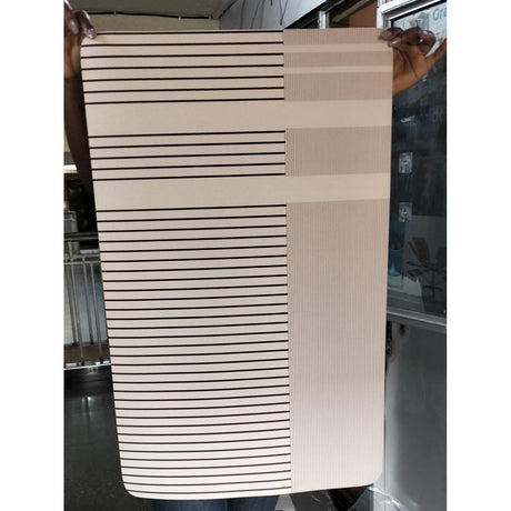 Large Geometric Pattern Door/Bath Mat – 50x80cm Anti-Slip with Rubber Bottom