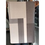 Large Geometric Pattern Door/Bath Mat – 50x80cm Anti-Slip with Rubber Bottom