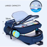 Large Kids School Bag Waterproof Backpack for Boys and Girls