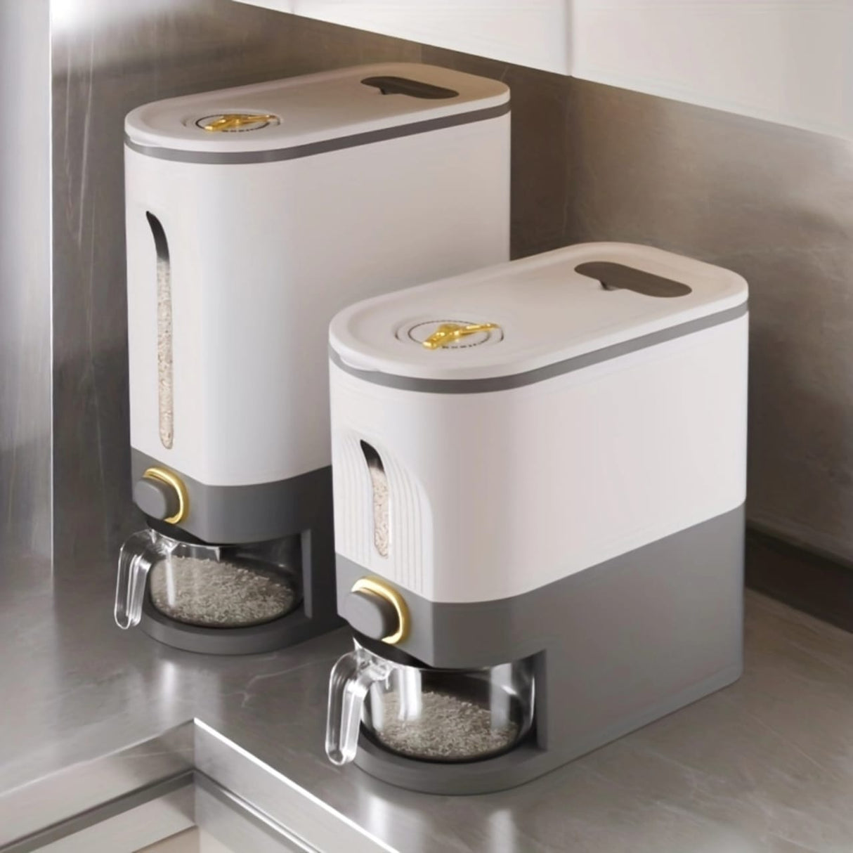 Large Rice Storage Box 5L&10L Capacity with Leak-Proof Design