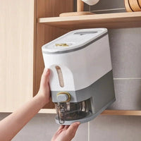 Large Rice Storage Box 5L&10L Capacity with Leak-Proof Design Storage Containers Food Storage Containers