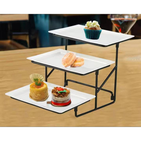 Layhit 3 Tier Serving Stand Set Elegant & Multipurpose Display Rack