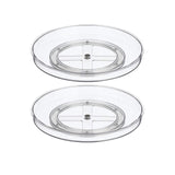 Lazy Susan 360° Rotating Bathroom Organizer Durable ABS Material, 36x25x26cm, Space Saving Storage Solution
