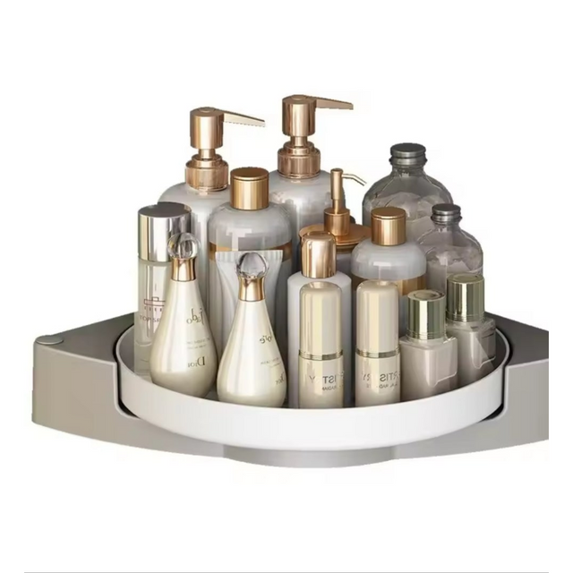 Lazy Susan 360° Rotating Bathroom Organizer Quality ABS 36x25x26cm