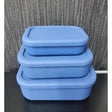 Leak Proof Food Grade Silicone Lunch Box Set 3pcs Lunch box Lunch Box Sets