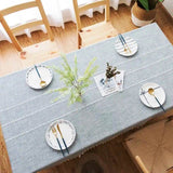 Linen Table Cloth | 55" x 71" | High Quality Linen for Elegant Dining | Durable & Easy to Clean