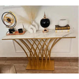 Locally Crafted Strong Console Table Durable & Elegant Home Furniture