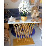 Locally Crafted Strong Console Table Durable & Elegant Home Furniture