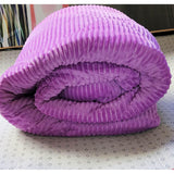 Luxurious Velvet Duvet Set with Bedsheet and 2 Pillowcases |Available in Green, White, Brown, Purple