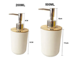 Luxury 500ml Refillable Soap Dispenser Matte Black or White Soap & Lotion Dispensers
