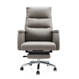 Luxury Executive Reclining Office Chair with Footrest and Wheels – Ergonomic Design