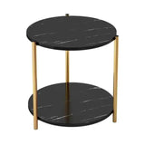 MDF Side Table Durable and Stylish Side Table for Living Room, Bedroom, or Office