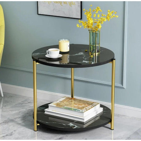 MDF Side Table Durable and Stylish Side Table for Living Room, Bedroom, or Office