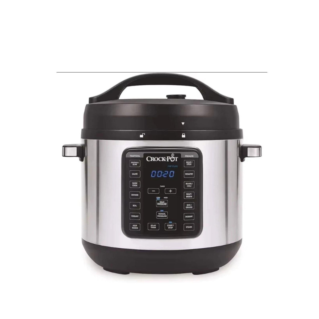 MIKA Smart Pressure Cooker | 6L Electric Pressure Cooker with MultiFunction Settings | Fast & Easy Cooking
