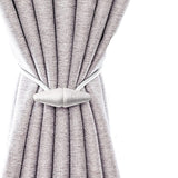 Magnetic Curtain Tiebacks 2pcs Handmade Decorative Drapes Weave Holdbacks