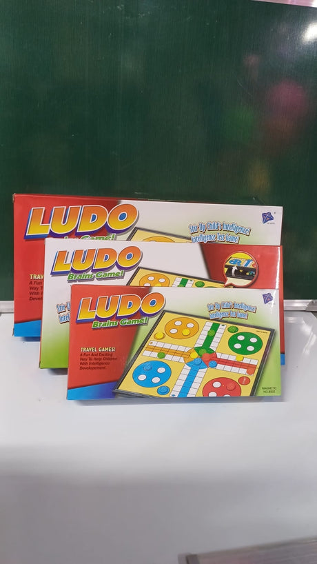 Magnetic Ludo GameboardFoldable, Portable & Eco-Friendly