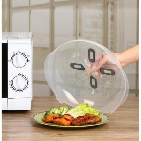 Magnetic Microwave Food Cover – Oil Proof with Ventilation