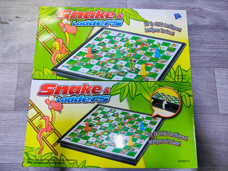 Magnetic Snake & Ladder Gameboard Foldable, Eco Friendly & Portable