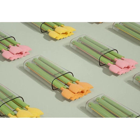 Magnetic Tulip Fridge Food Storage Clips | Reusable Folding Sealer for Snacks and Food Bags Small Kitchen Appliances Kitchen Organizers