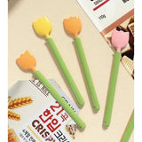 Magnetic Tulip Fridge Food Storage Clips | Reusable Folding Sealer for Snacks and Food Bags Small Kitchen Appliances Kitchen Organizers