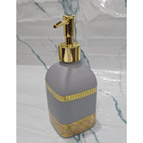 Marble Gucci 360ml Glass Soap Dispenser/Lotion Available in White and Grey Marble