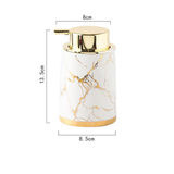 Marble Soap Dispenser Pump 400ml for Kitchen or Bathroom Countertops Bathroom Soap & Lotion Dispensers