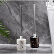 Marble Toilet Brush Elegant & Durable Bathroom Accessories Toilet Brushes